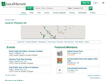 Tablet Screenshot of localharvest.org
